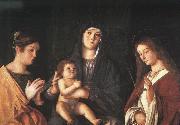 The Virgin and the Child with Two Saints, Giovanni Bellini